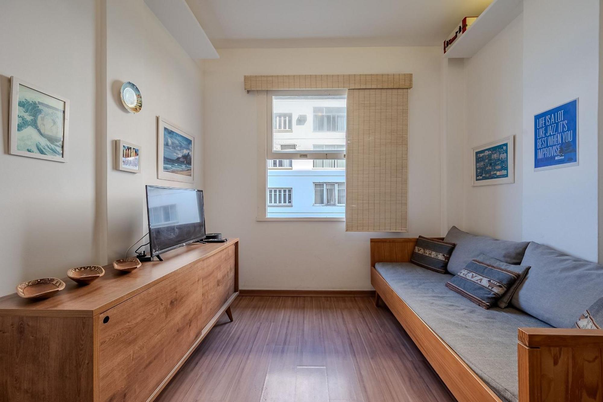 Vista Para A Praia De Copacabana, Quarto E Sala Rio de Janeiro Esterno foto